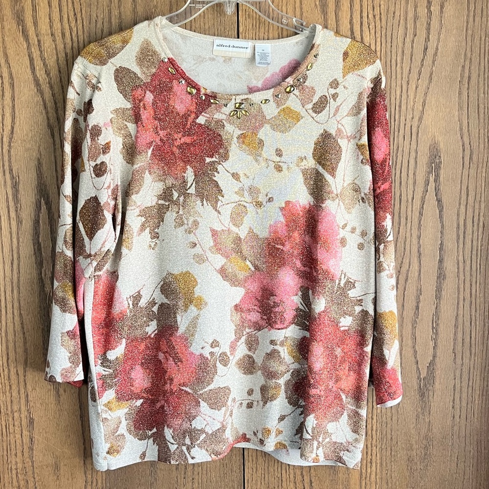 Alfred Dunner top size 2X